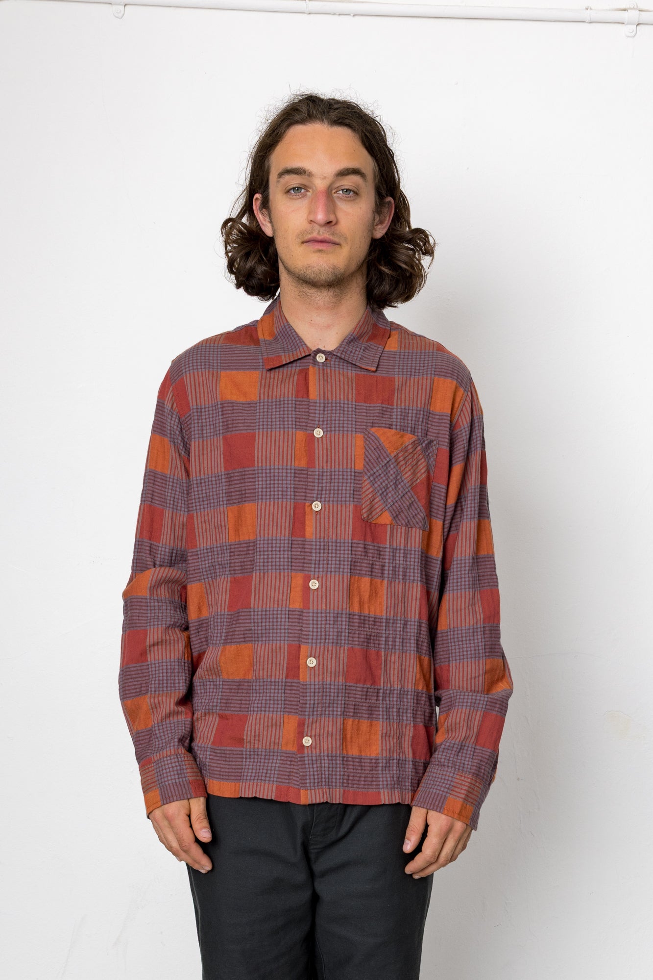 Folk | Folk Moore Shirt - Orange