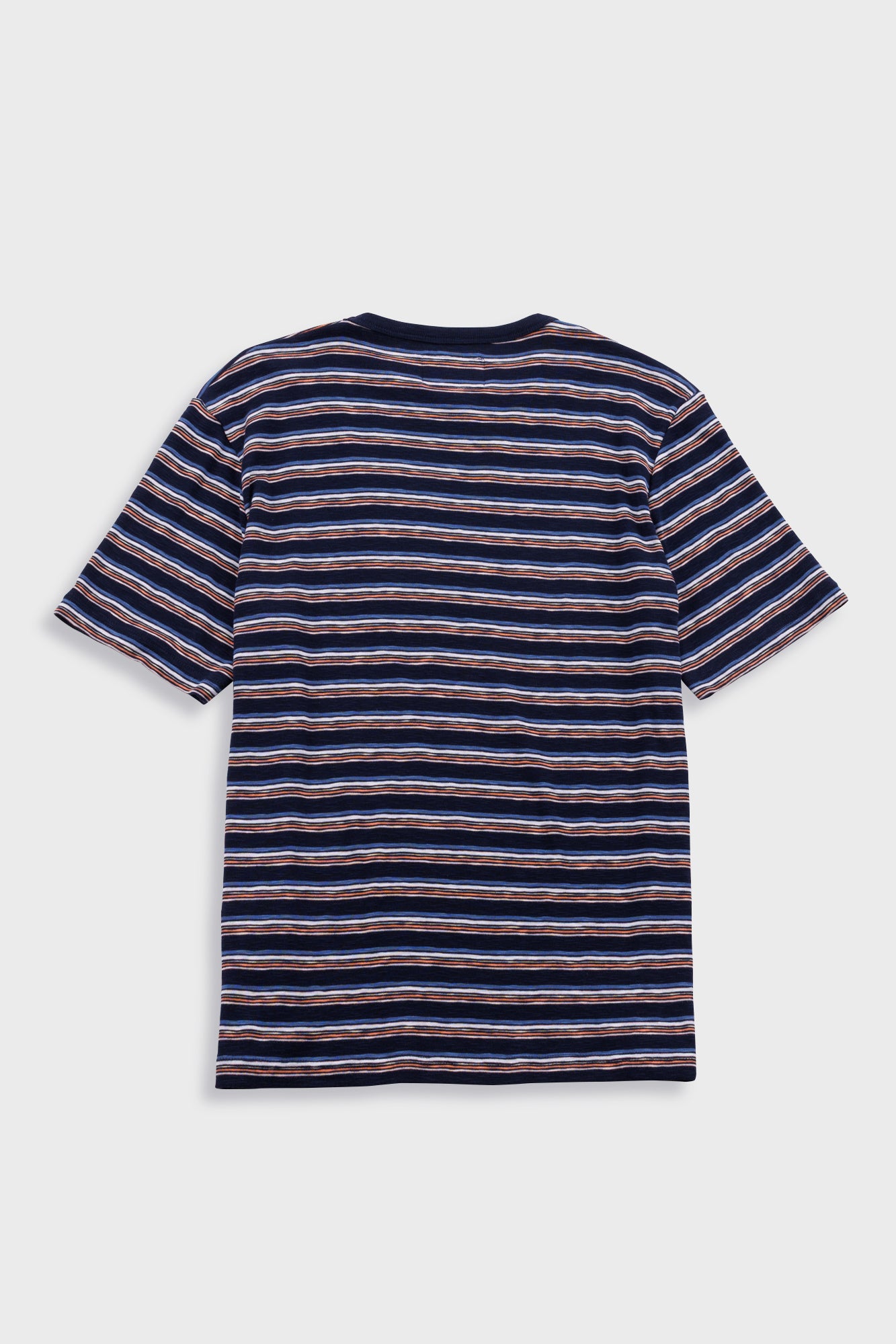 Folk | Folk Multistripe T-Shirt - Blue Jungle Cat