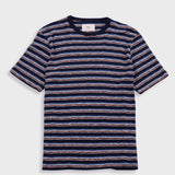 Folk | Folk Multistripe T-Shirt - Blue Jungle Cat