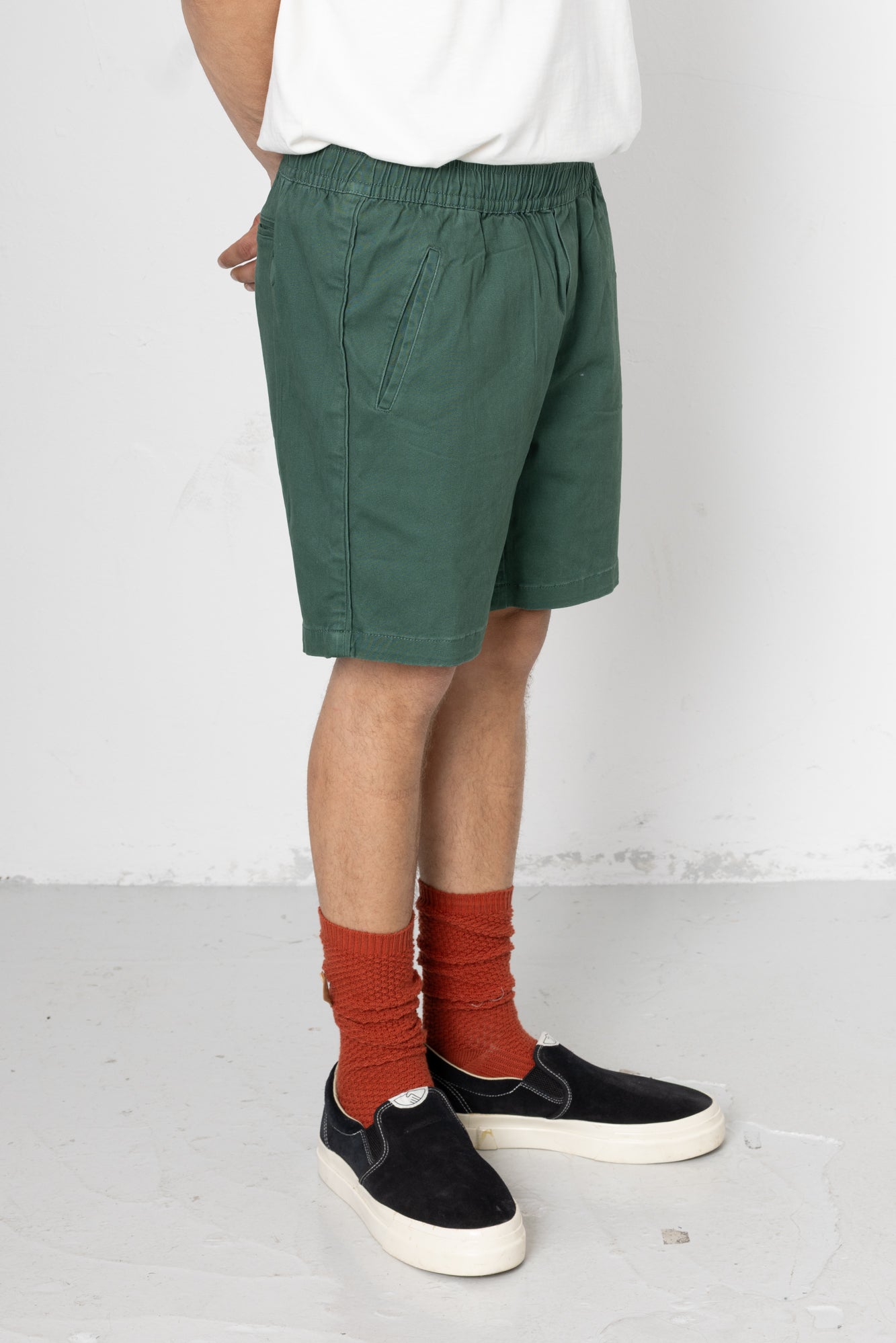 Folk | Folk Darwin Nelson Shorts - Bottle Green