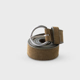 Orb Belt - Tan Suede