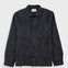 Folk | Folk Patch Overshirt - Black Brushed Twill