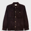 Folk | Folk Patch Overshirt - Espresso Chunky Cord
