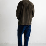 Folk | Folk Patch Overshirt - Deep Sage Chunky Cord