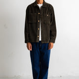 Folk | Folk Patch Overshirt - Deep Sage Chunky Cord