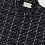 Folk | Folk Patch Shirt - Black Windowpane Check