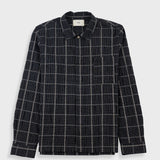 Folk | Folk Patch Shirt - Black Windowpane Check