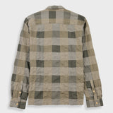 Folk | Folk Patch Shirt - Sage Multicheck