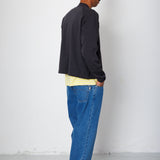 Folk | Folk Pintuck Jersey Bomber - Charcoal