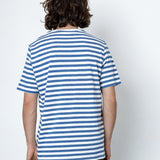 Folk | Folk Pirata T-Shirt - Blue / Ecru