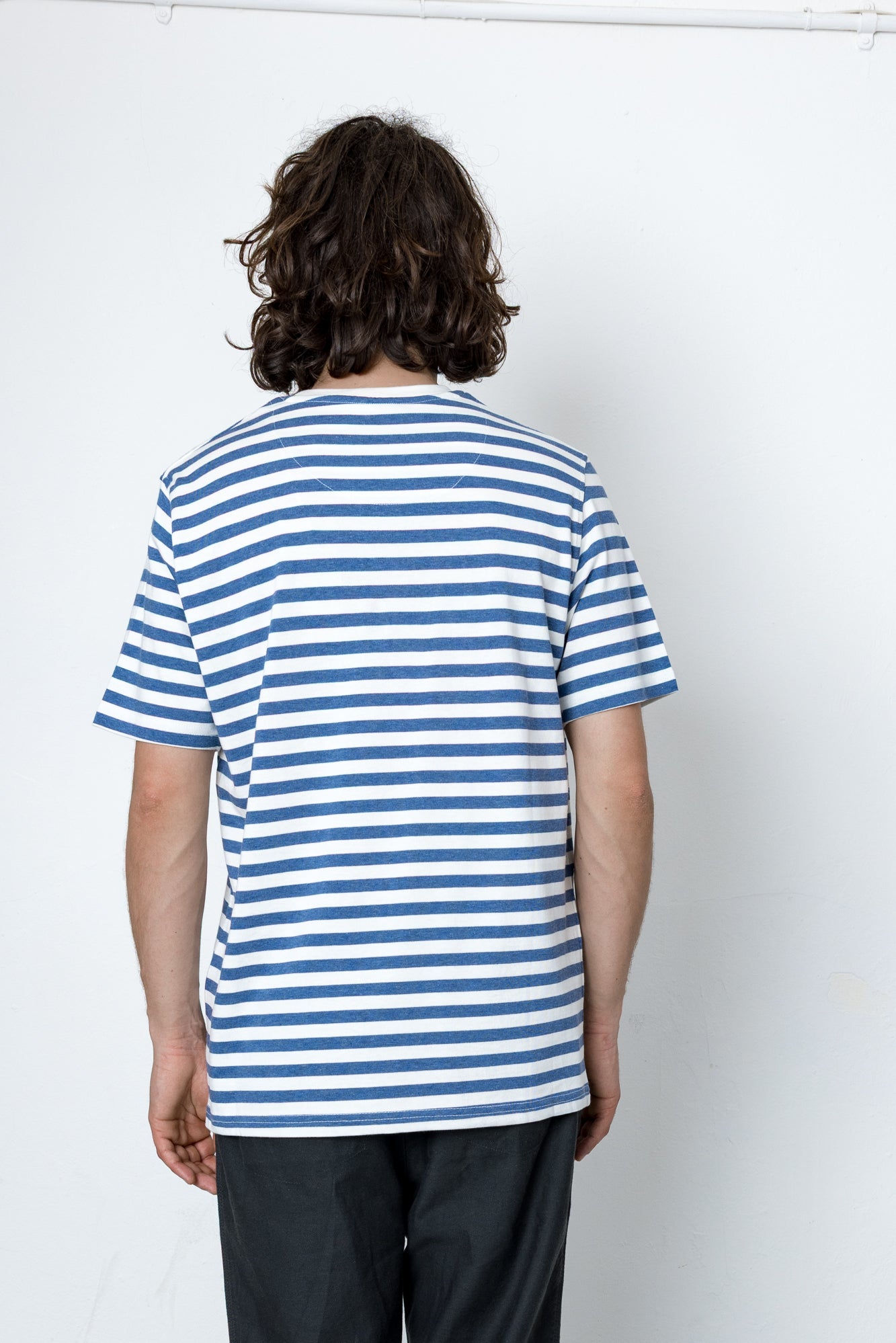 Folk | Folk Pirata T-Shirt - Blue / Ecru