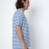 Folk | Folk Pirata T-Shirt - Blue / Ecru