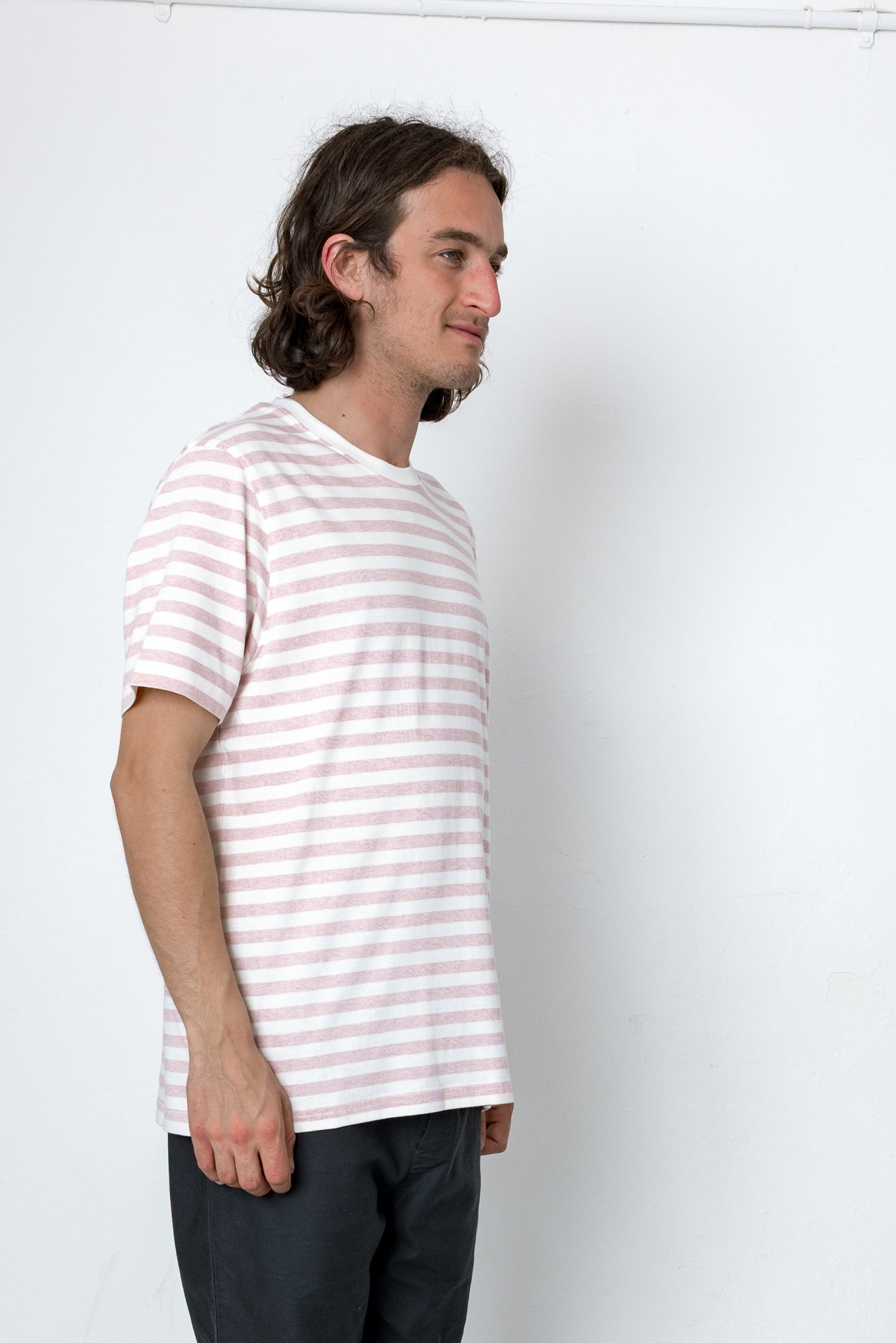 Folk | Folk Pirata T-Shirt - Pink / Ecru