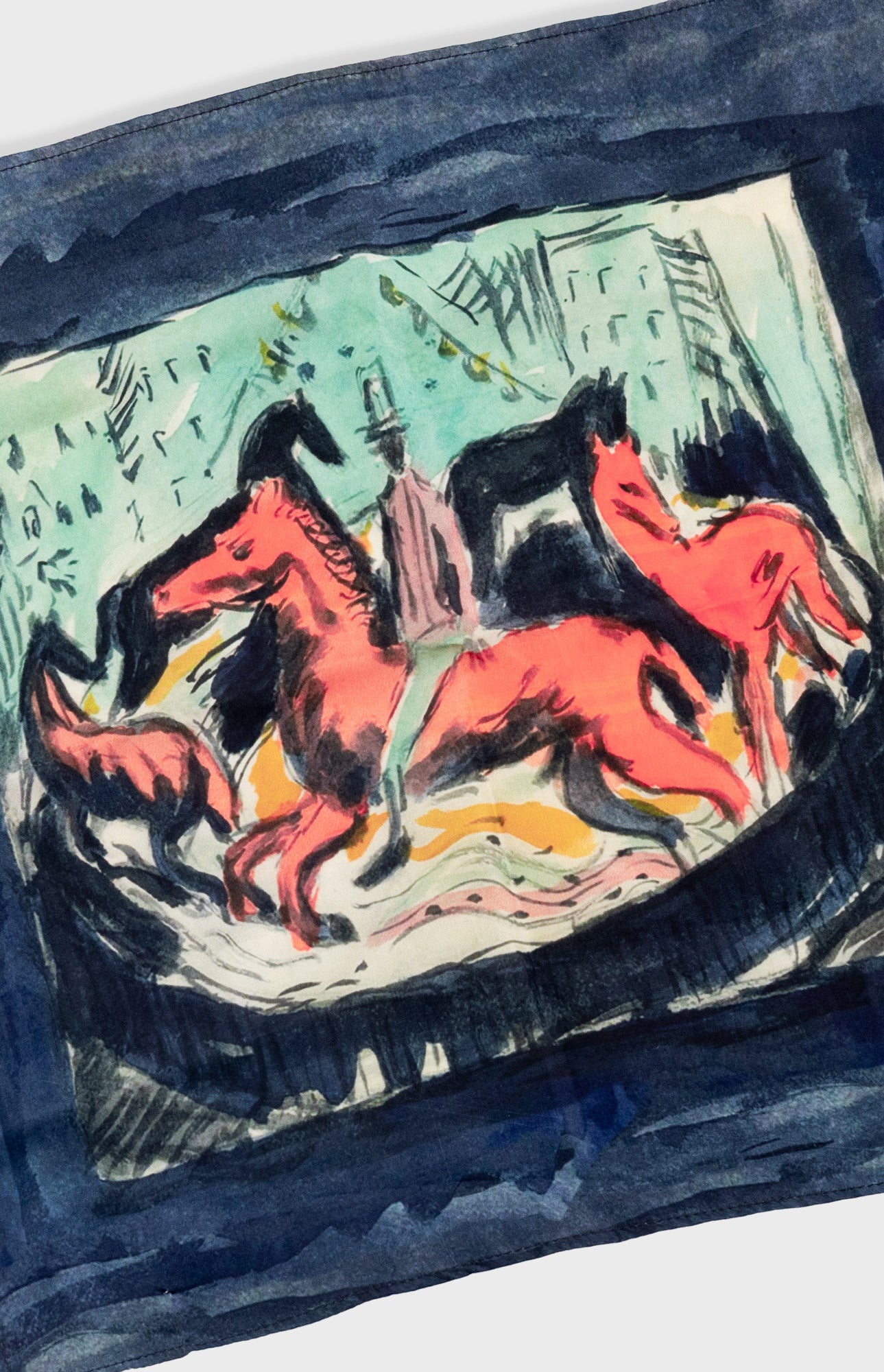 Folk | Folk Pocket Square - Carousel | Folk x Goss Brothers