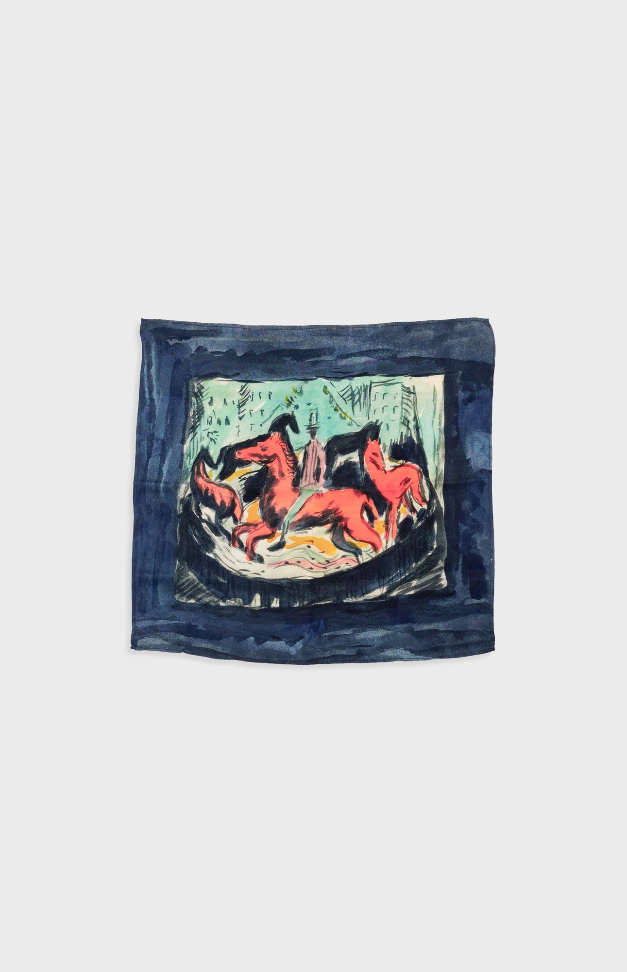 Folk | Folk Pocket Square - Carousel | Folk x Goss Brothers