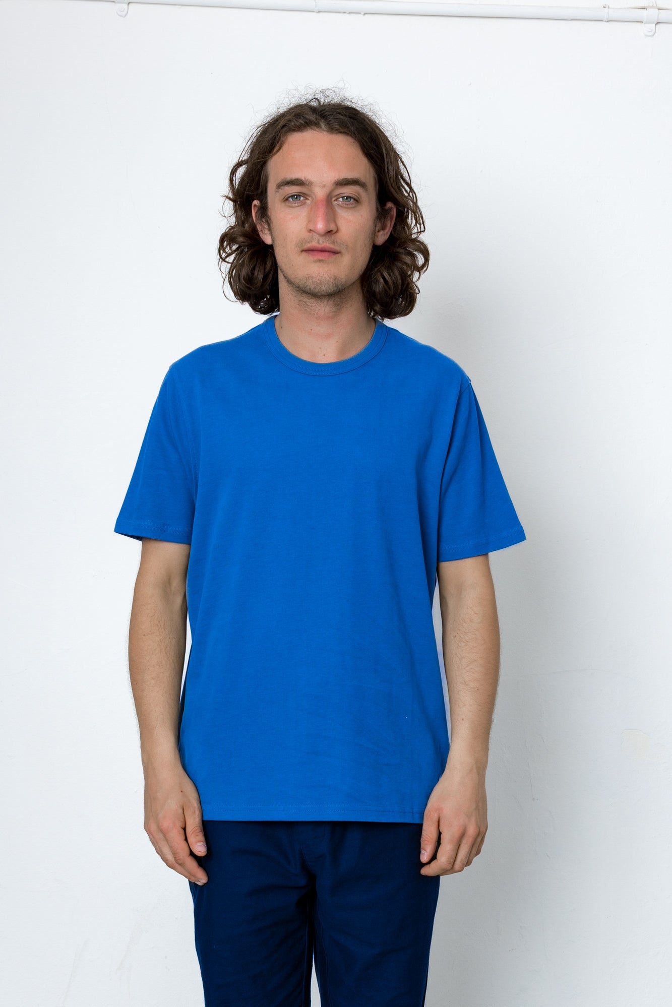 Folk | Folk Prime T-Shirt - Bright Indigo