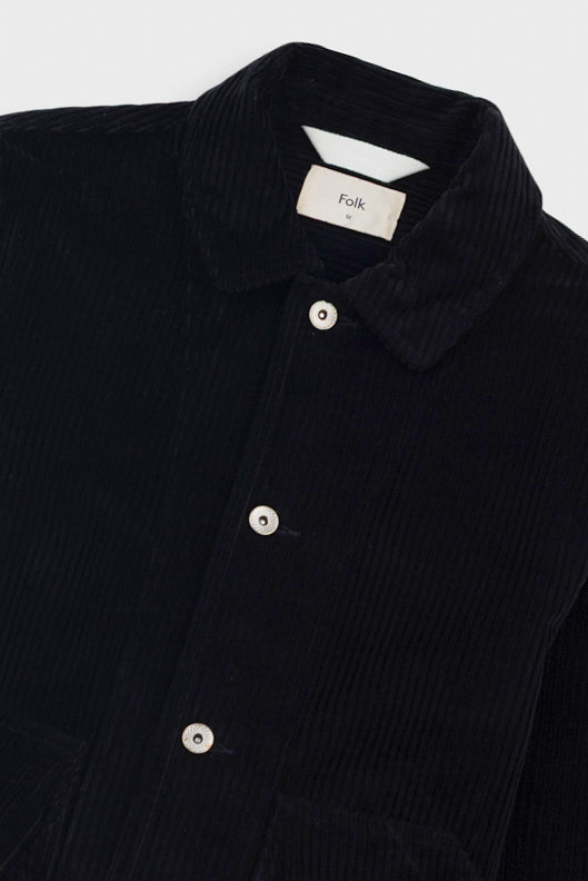 Folk | Folk Prism Jacket - Black Chunky Cord