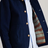Folk | Folk Prism Jacket - Indigo Texture