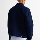 Folk | Folk Prism Jacket - Indigo Texture