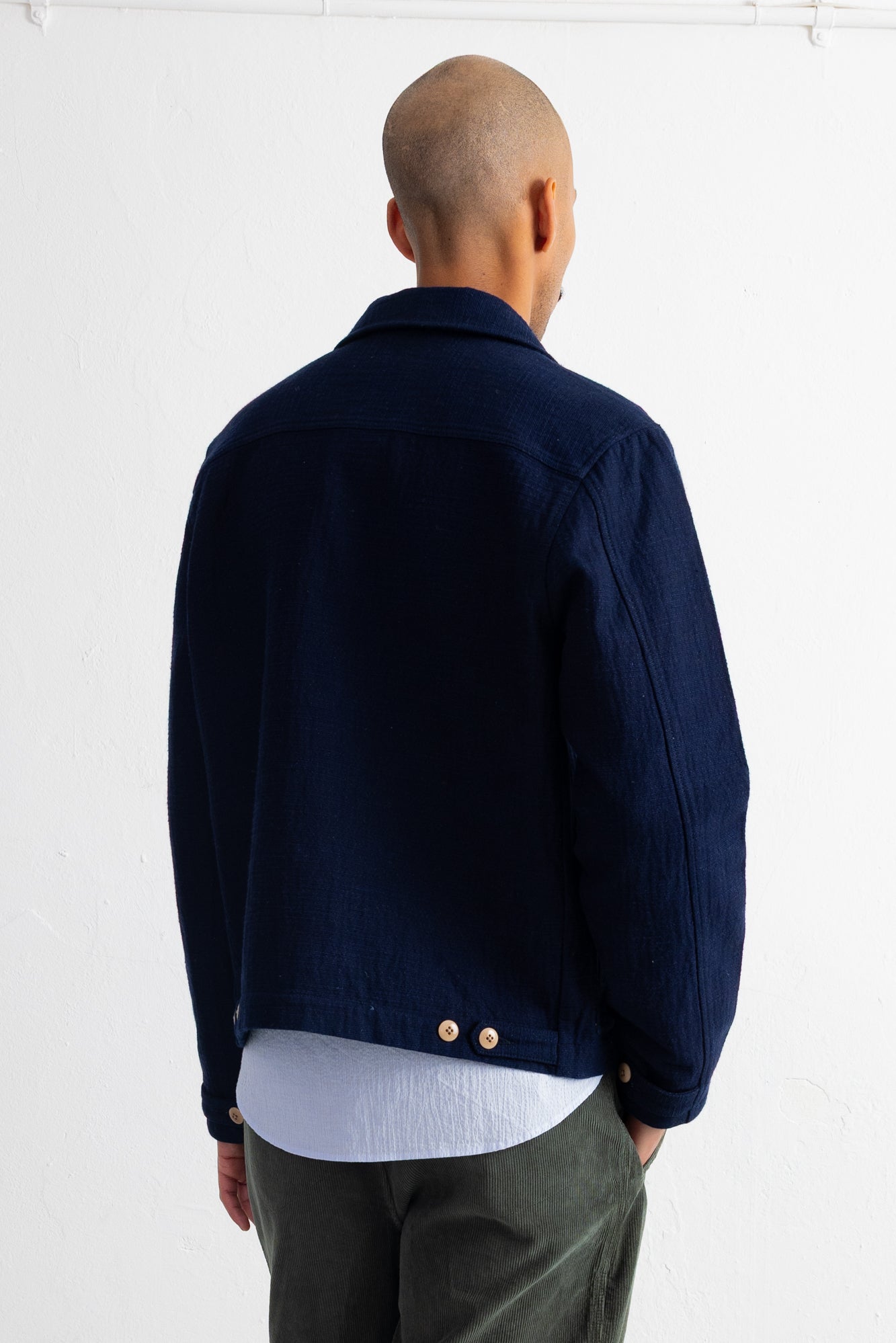 Folk | Folk Prism Jacket - Indigo Texture
