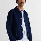 Folk | Folk Prism Jacket - Indigo Texture