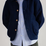 Folk | Folk Prism Jacket - Indigo Texture