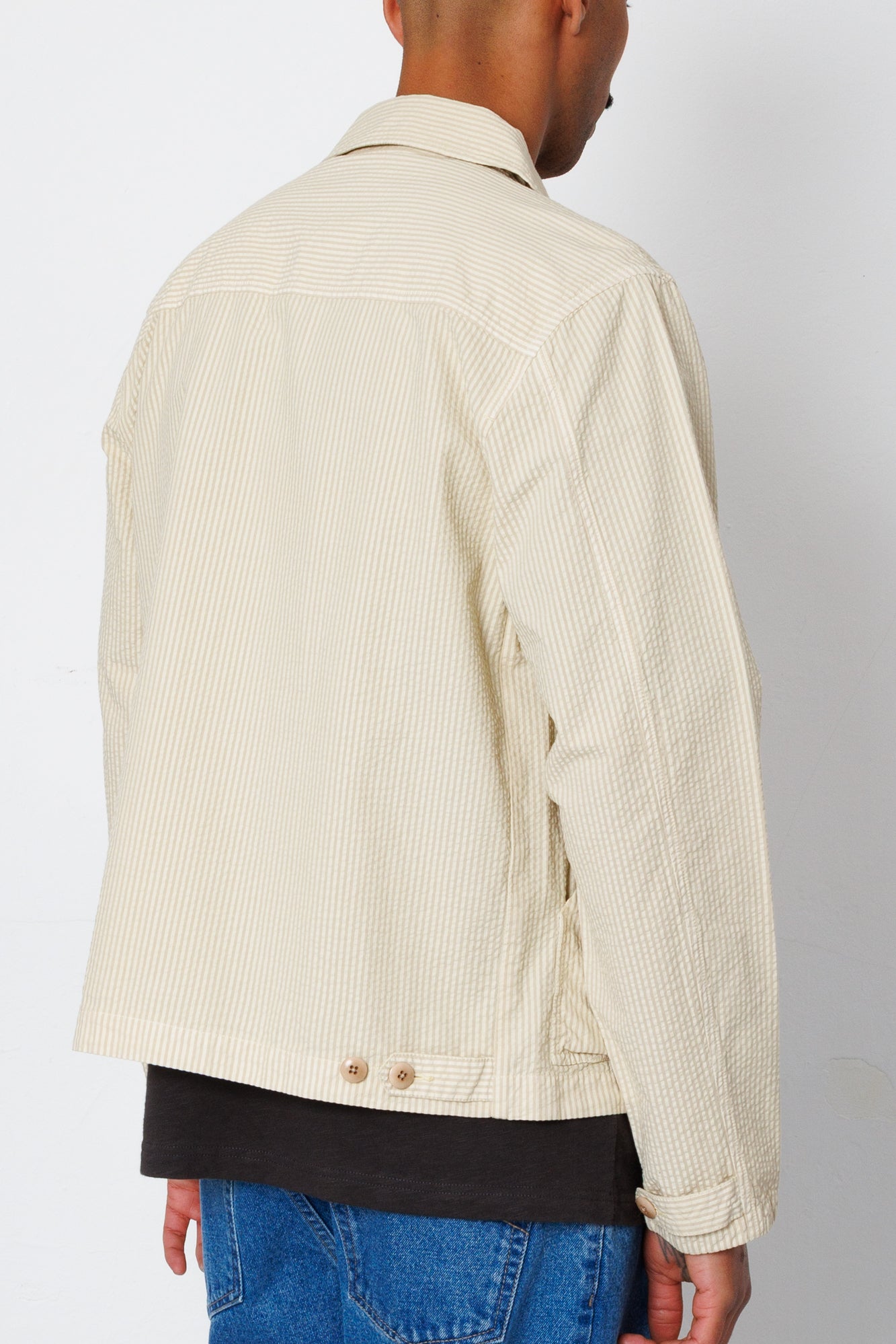 Folk | Folk Prism Jacket - Stone Stripe