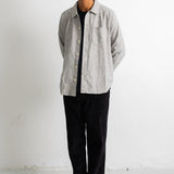 Raglan Shirt - Black Microstripe