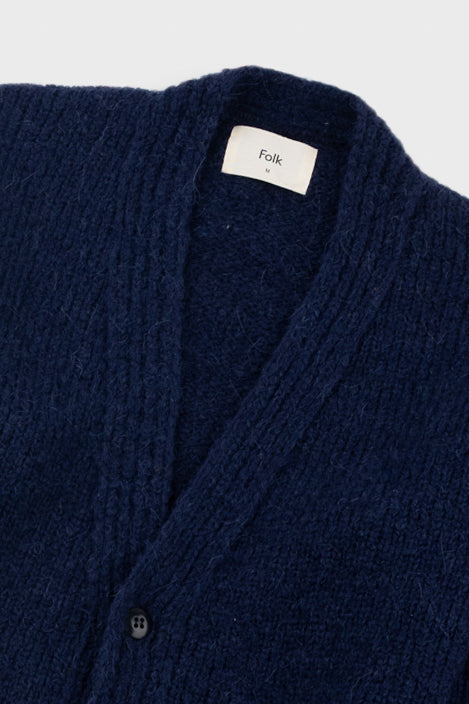 Folk | Folk Relaxed Cardigan - Deep Indigo