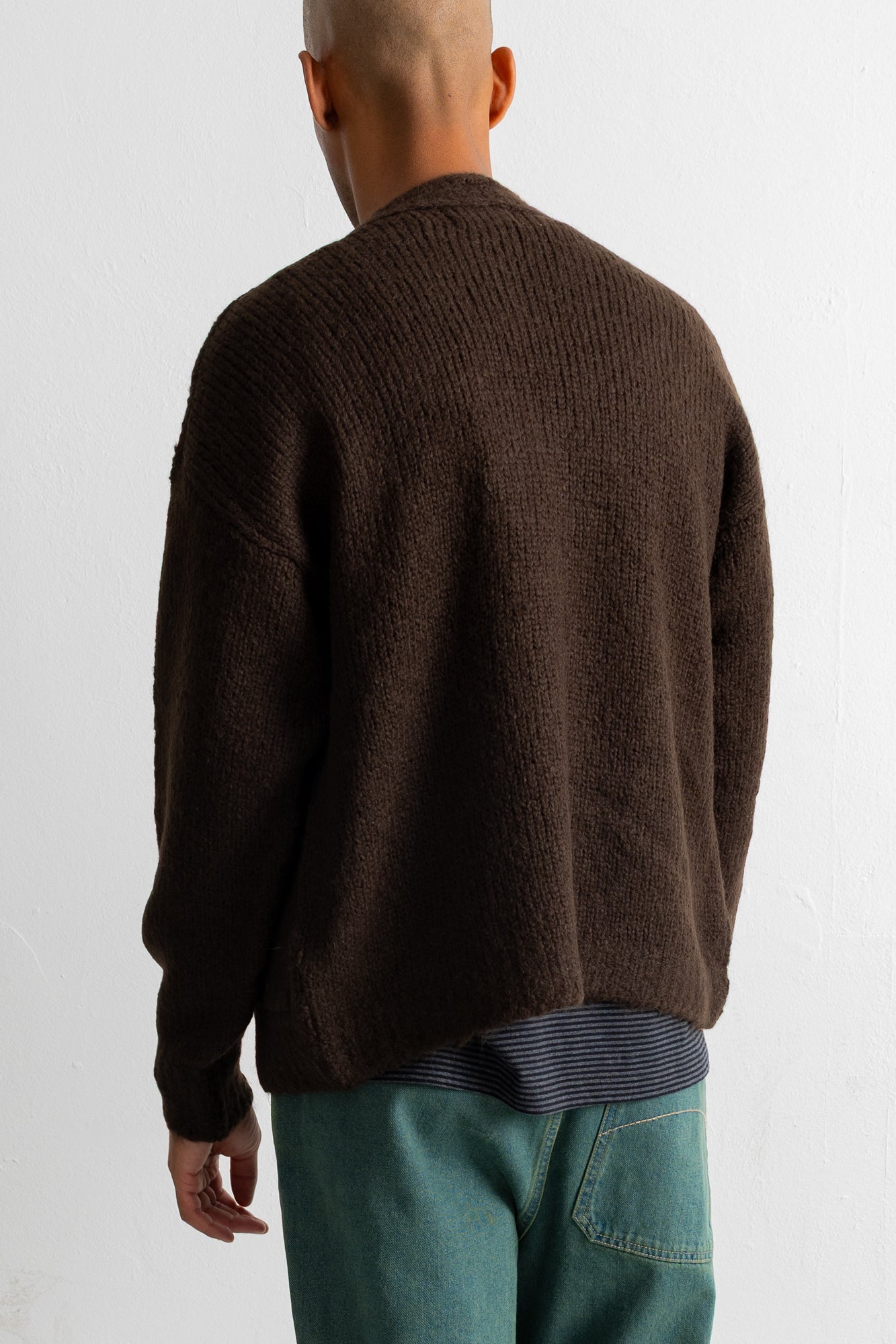 Folk | Folk Relaxed Cardigan - Espresso