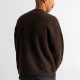 Folk | Folk Relaxed Cardigan - Espresso