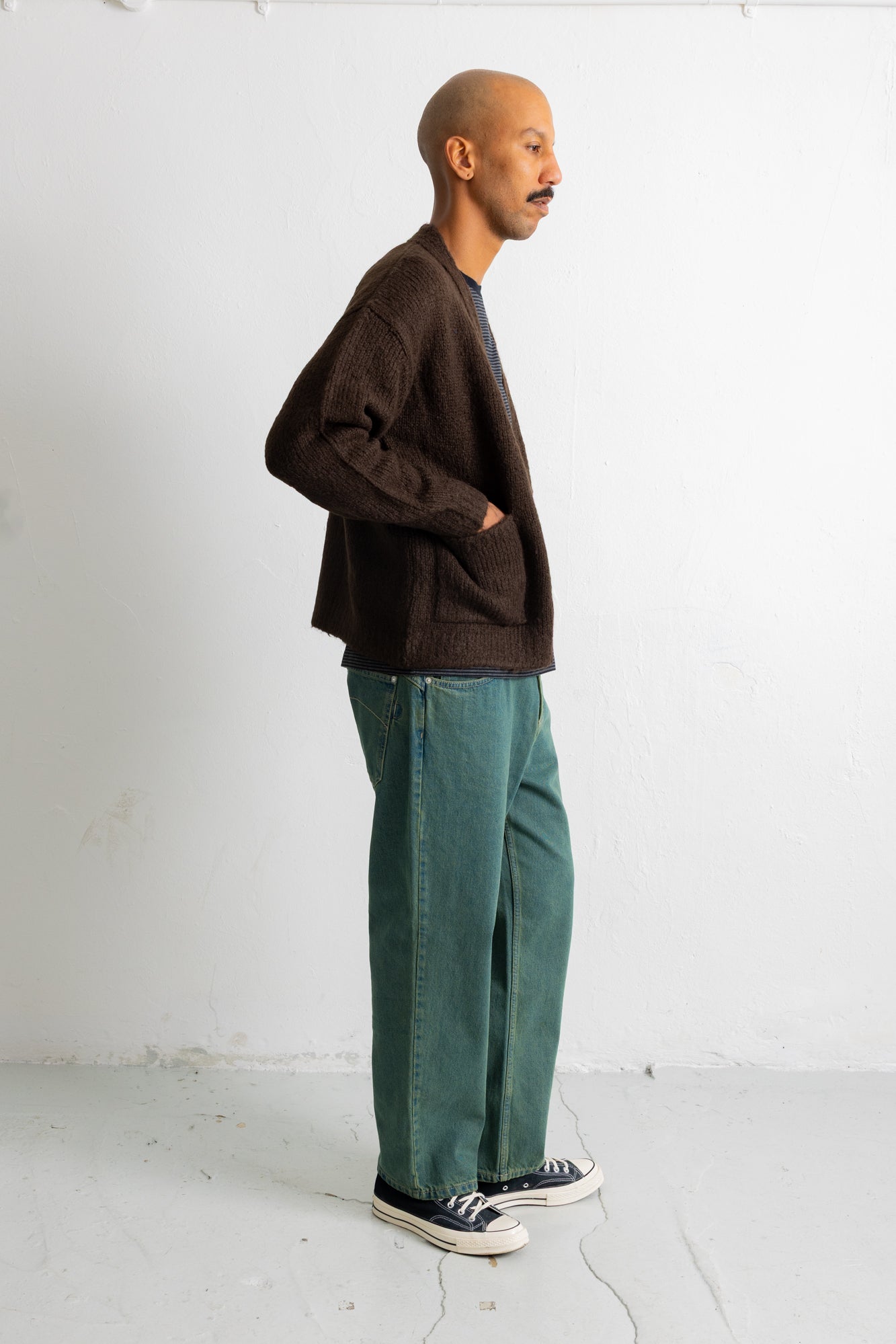 Folk | Folk Relaxed Cardigan - Espresso