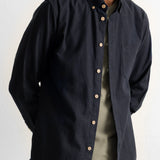 Relaxed Fit Shirt - Charcoal Flannel