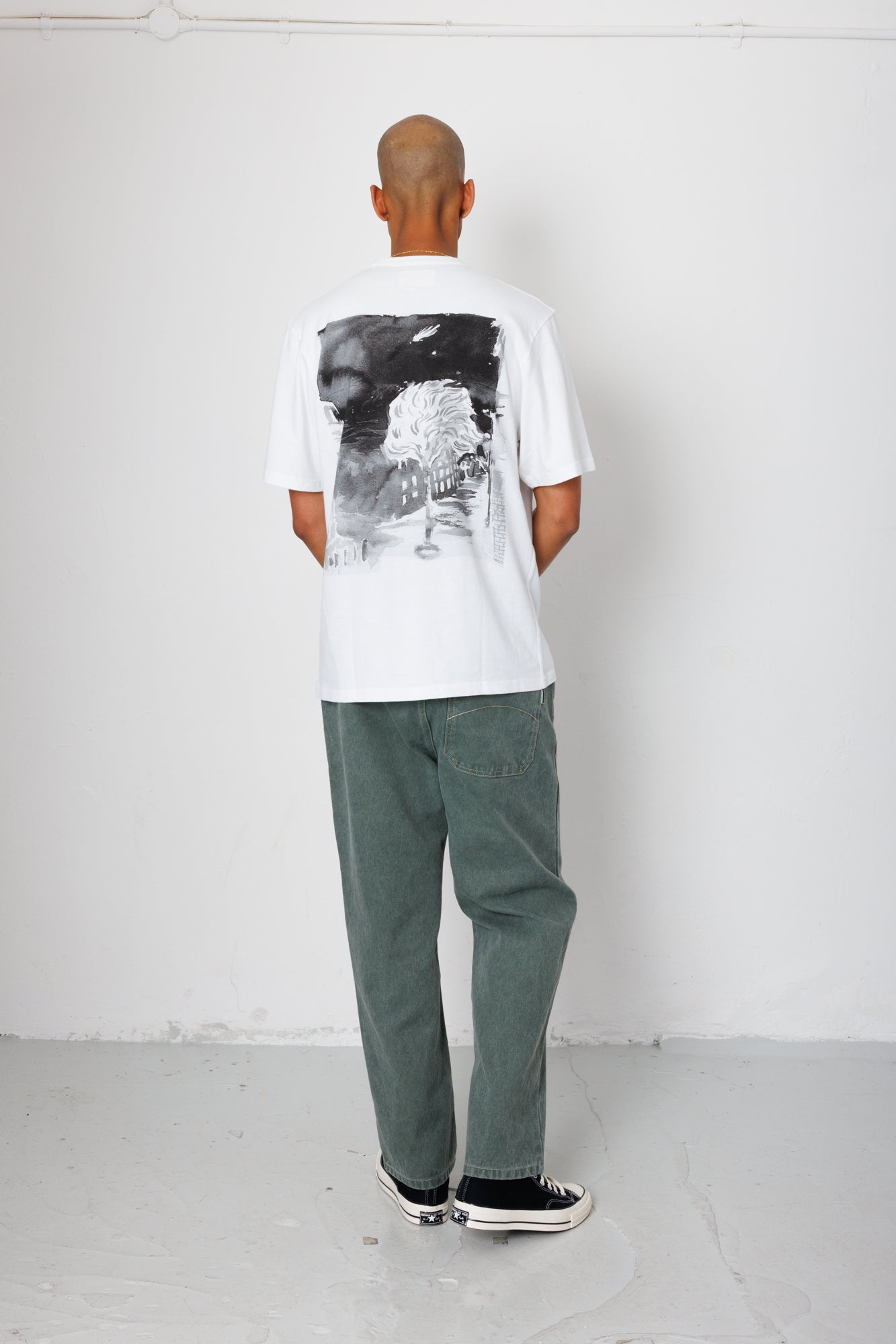 Folk | Folk Relaxed T-Shirt - White Comet | Folk x Goss Brothers