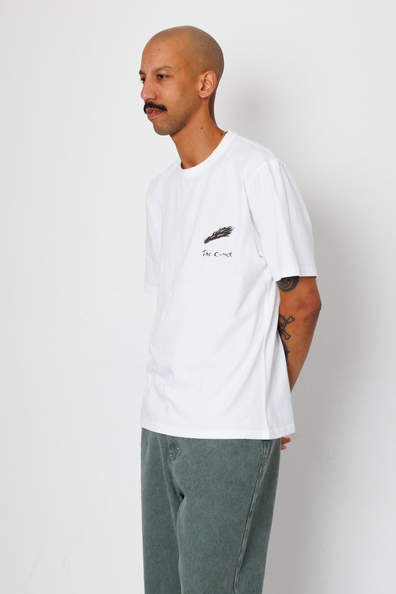 Folk | Folk Relaxed T-Shirt - White Comet | Folk x Goss Brothers