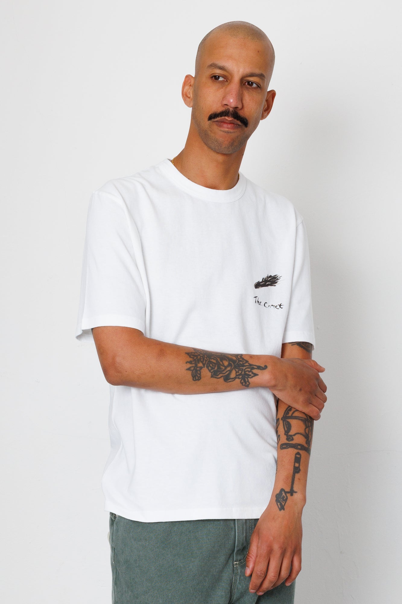 Folk | Folk Relaxed T-Shirt - White Comet | Folk x Goss Brothers