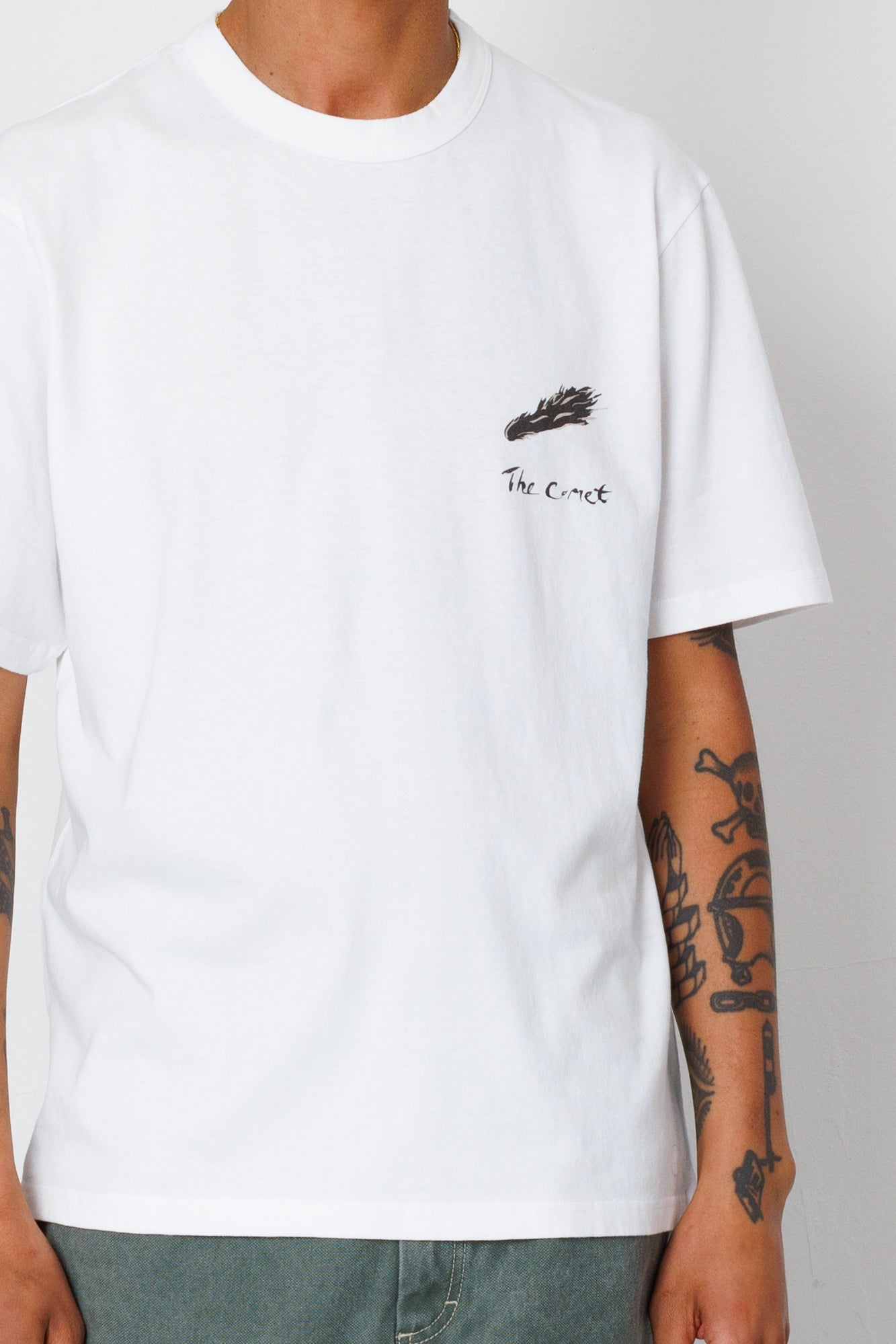 Folk | Folk Relaxed T-Shirt - White Comet | Folk x Goss Brothers