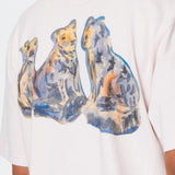 Folk | Folk Relaxed T-Shirt - Light Pink Jungle Cat | Folk x Goss Brothers