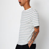 Folk | Folk Multistripe T-Shirt - Ecru Paradiso Stripe