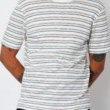 Folk | Folk Multistripe T-Shirt - Ecru Paradiso Stripe