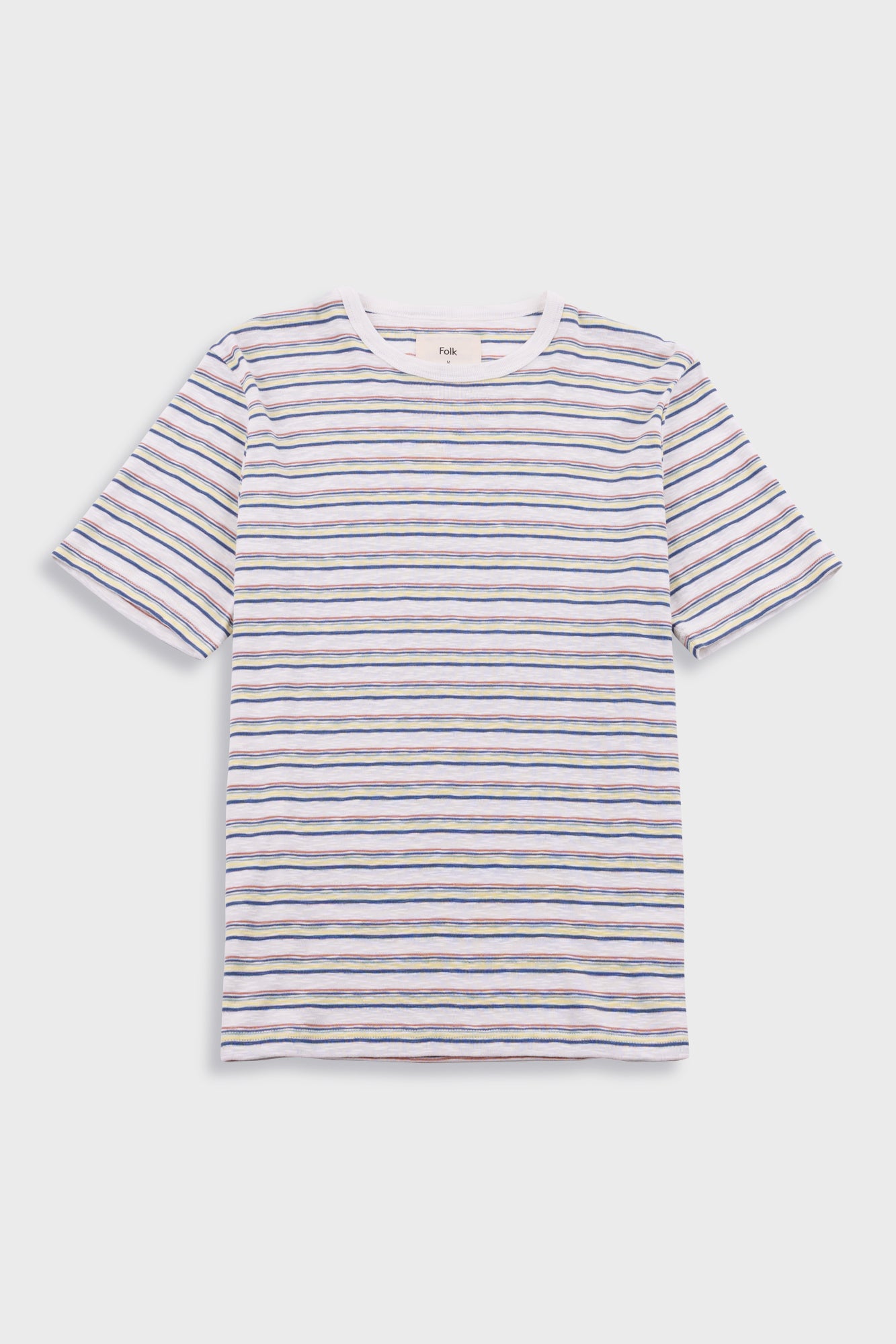 Folk | Folk Multistripe T-Shirt - Ecru Paradiso Stripe