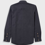 Relaxed Fit Shirt - Charcoal Flannel