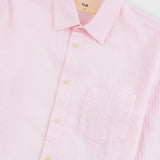 Folk | Folk Relaxed Fit Shirt - Pink Fine Stripe