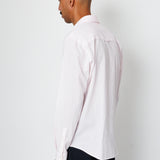 Folk | Folk Relaxed Fit Shirt - Pink Fine Stripe