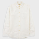 White button-up shirt on a white background