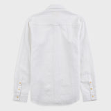 Folk | Folk Relaxed Fit Shirt - White Bubble Seersucker