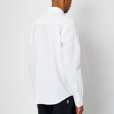 Folk | Folk Relaxed Fit Shirt - White Bubble Seersucker