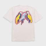 Folk | Folk Relaxed T-Shirt - Ecru Parrot Print | Folk x Goss Brothers