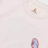 Folk | Folk Relaxed T-Shirt - Ecru Parrot Print | Folk x Goss Brothers