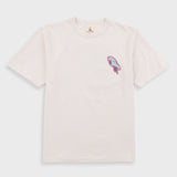 Folk | Folk Relaxed T-Shirt - Ecru Parrot Print | Folk x Goss Brothers